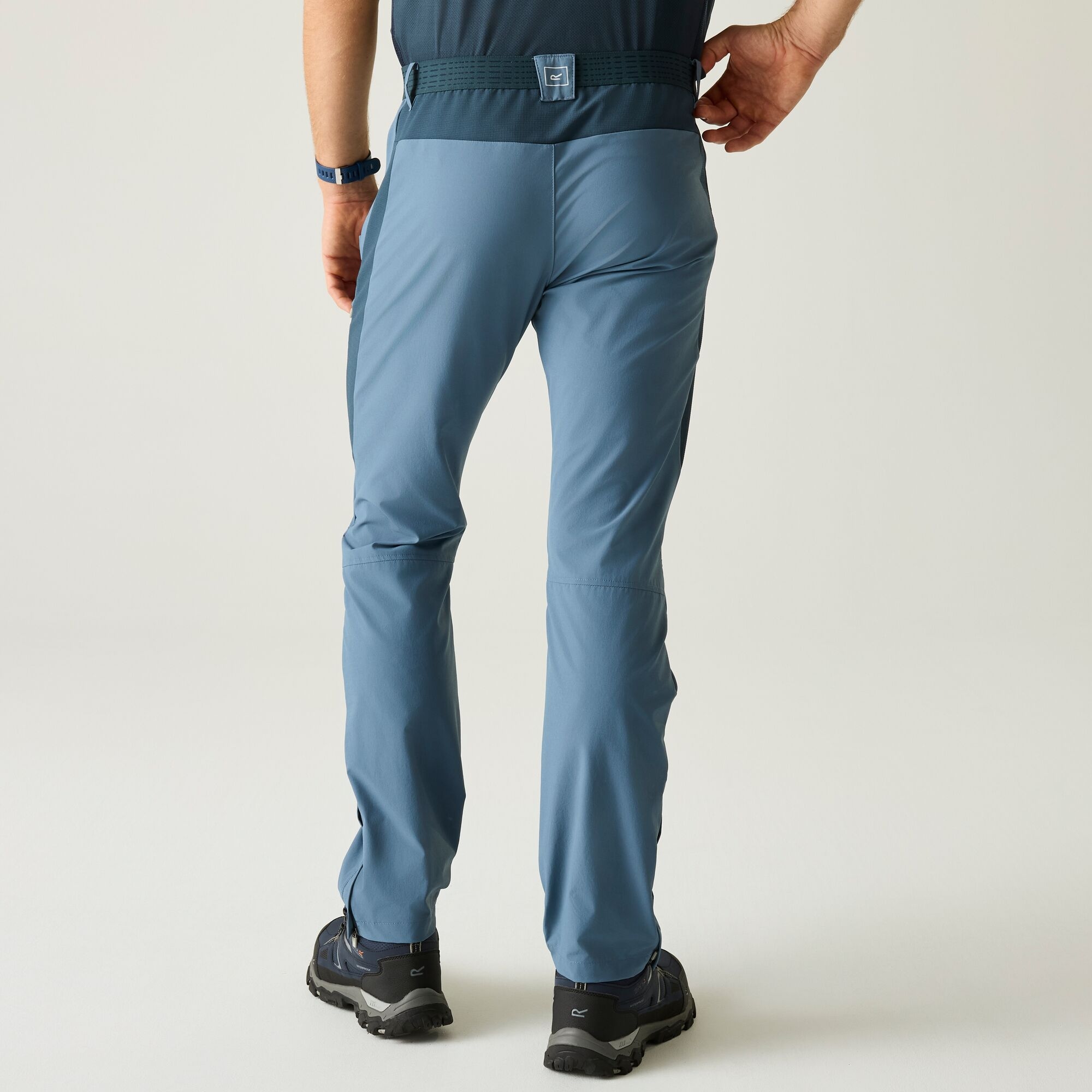 Regatta   Spodnie męskie trekkingowe Mountain Niebieski