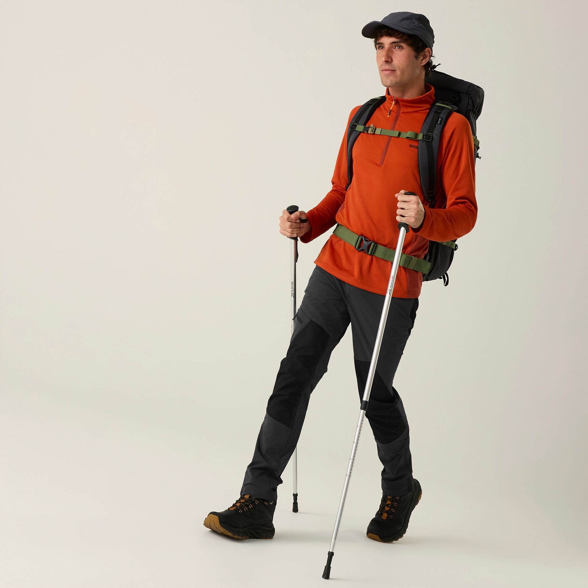 Regatta   Spodnie trekkingowe męskie Questra Szary