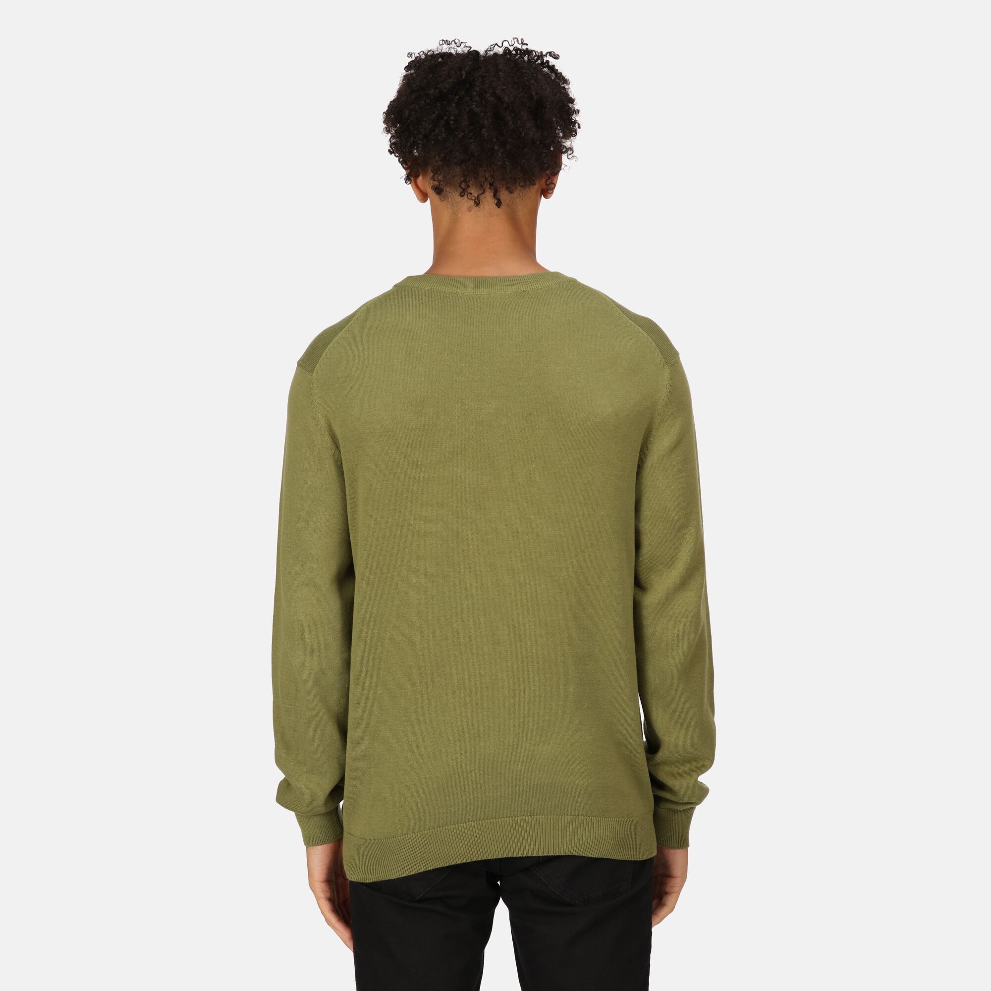 Regatta   Sweter męski z dzianiny Kaelen Szary