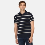Navy White Stone Stripe 