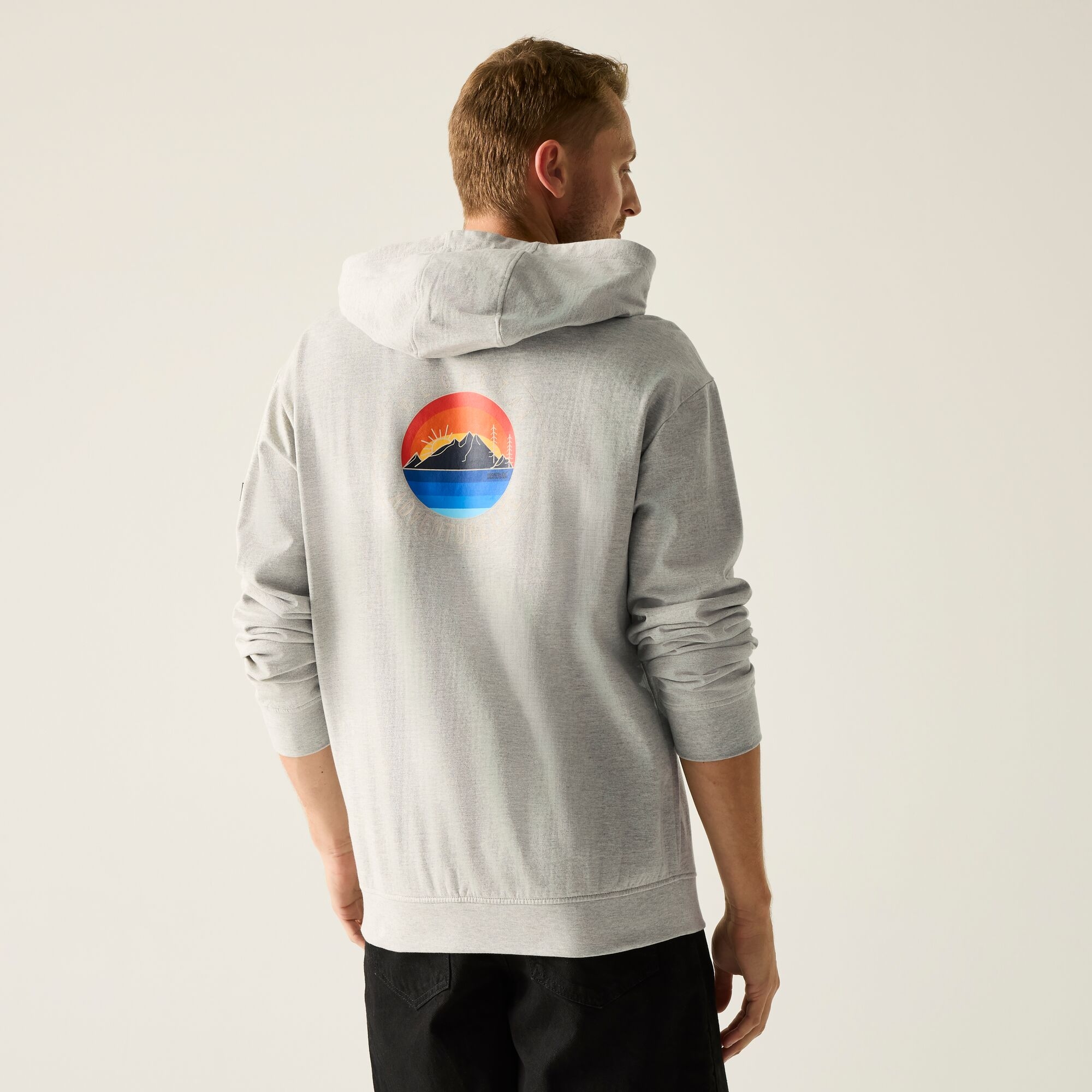 Regatta Regatta Bluza męska z kapturem Cline Szary