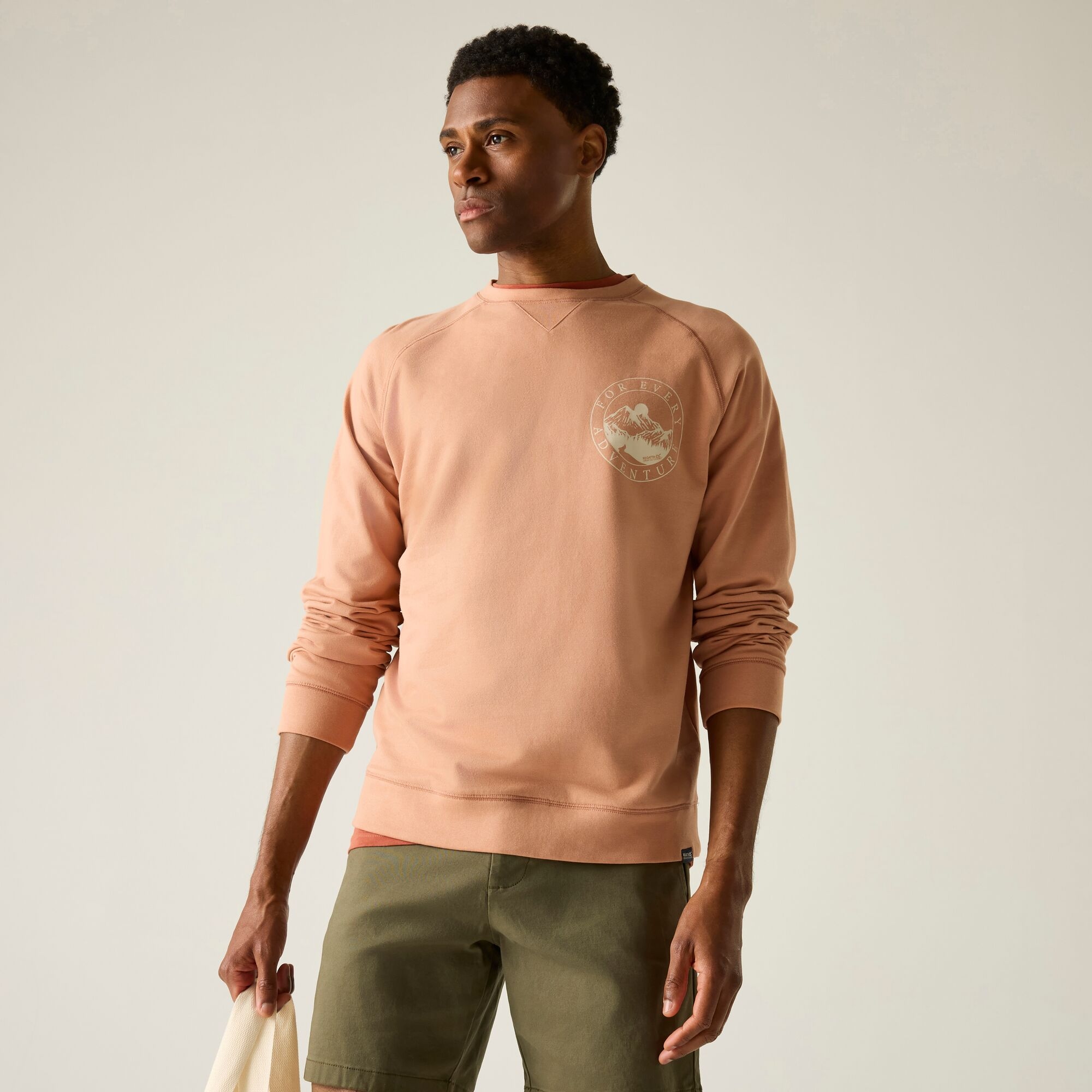 Regatta Nithsdale Sweatshirt Size: L Men's Pink