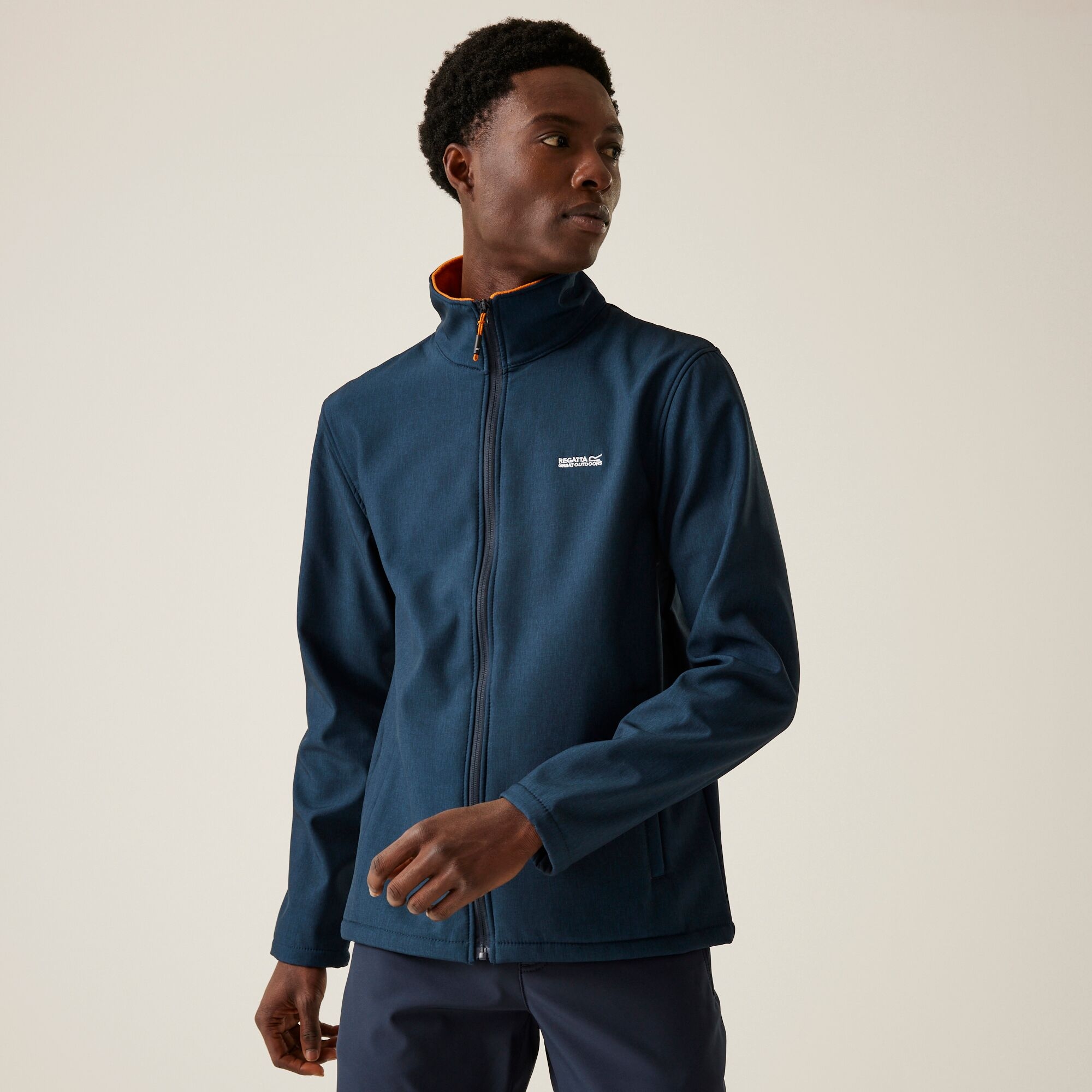 Regatta Męski Softshell Cera V Granatowy, Rozmiar: 5Xl