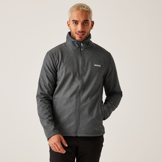 Men's Cera V Softshell Jacket Seal Grey Marl 