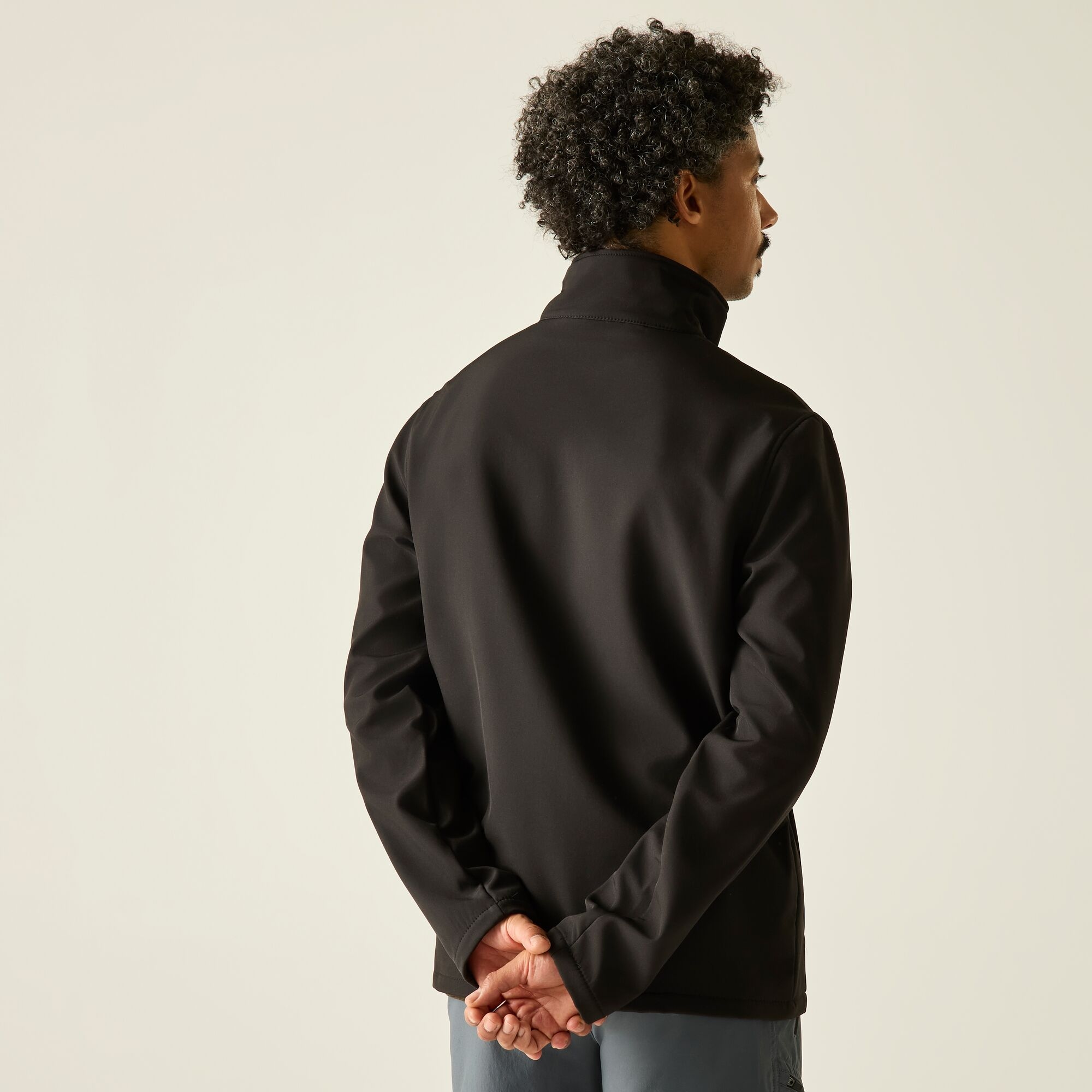 Regatta   Kurtka męska softshell przeciwdeszczowy Cera V Czarny