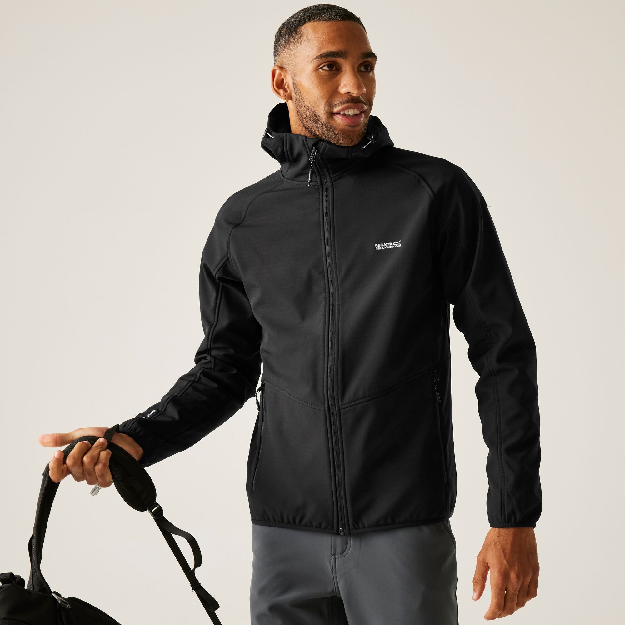 Regatta Arec Iii Softshell Jacket Size: Xl Men's Black