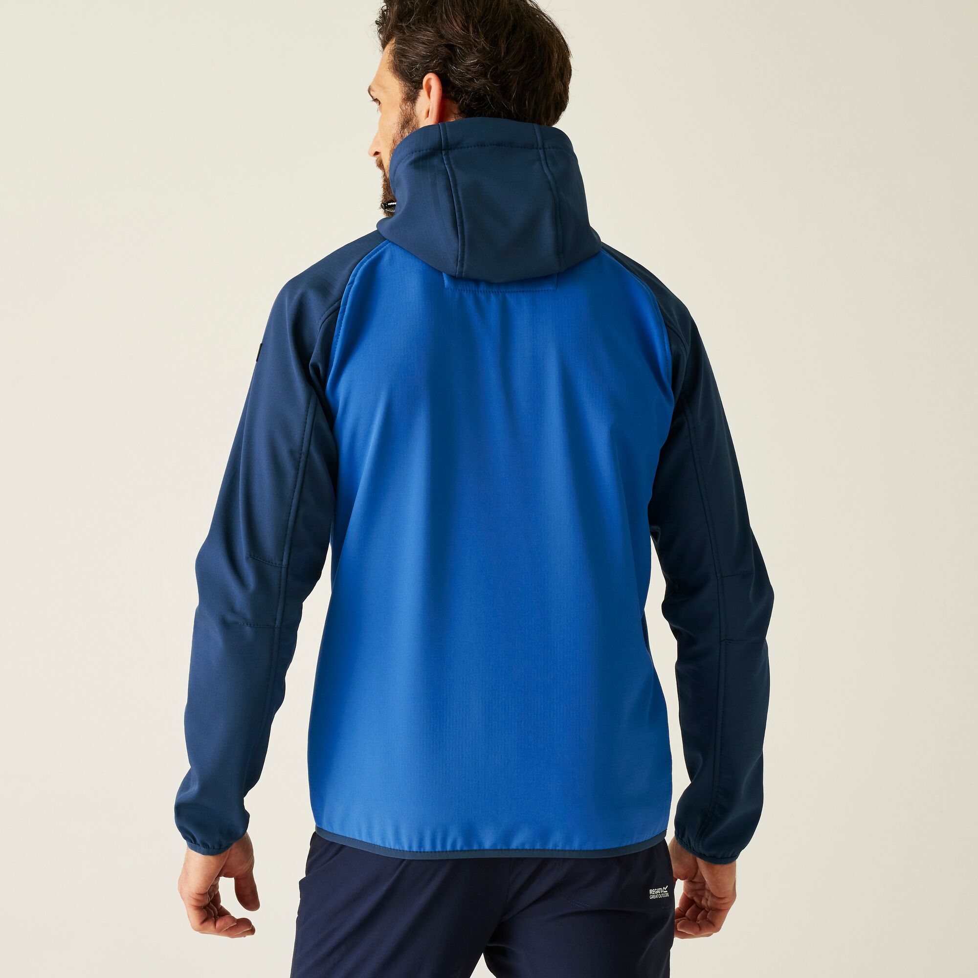 Regatta Kurtka męska softshell przeciwdeszczowy Arec III Niebieski
