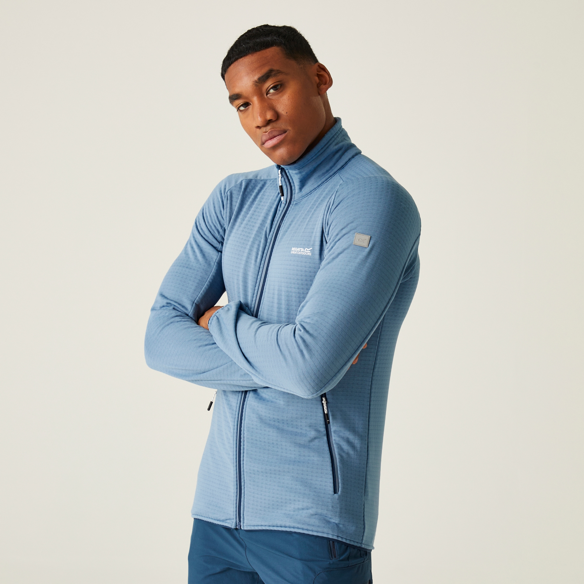 Regatta Męski Softshell Highton Lite II Niebieski