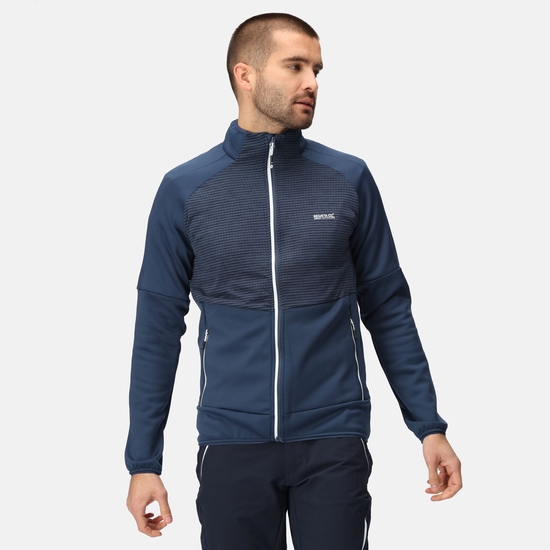 Yare VII Homme Veste entièrement zippée Bleu