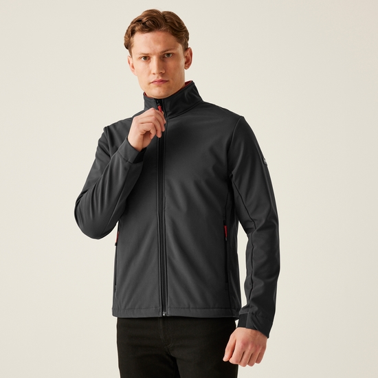 Dendrick Homme Veste softshell Gris