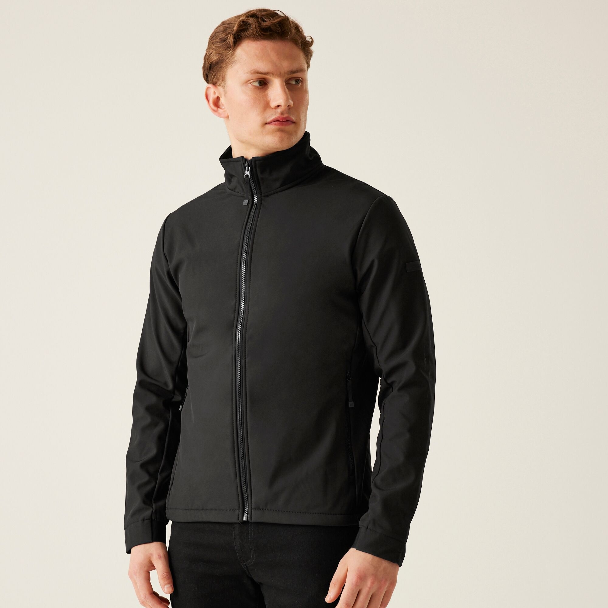 Regatta Męski Softshell Dendrick Czarny, Rozmiar: 4Xl