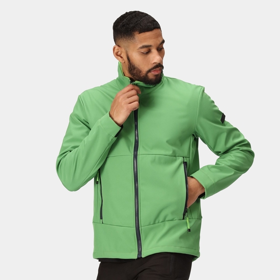 Dendrick Softshell-Jacke für Herren Grün