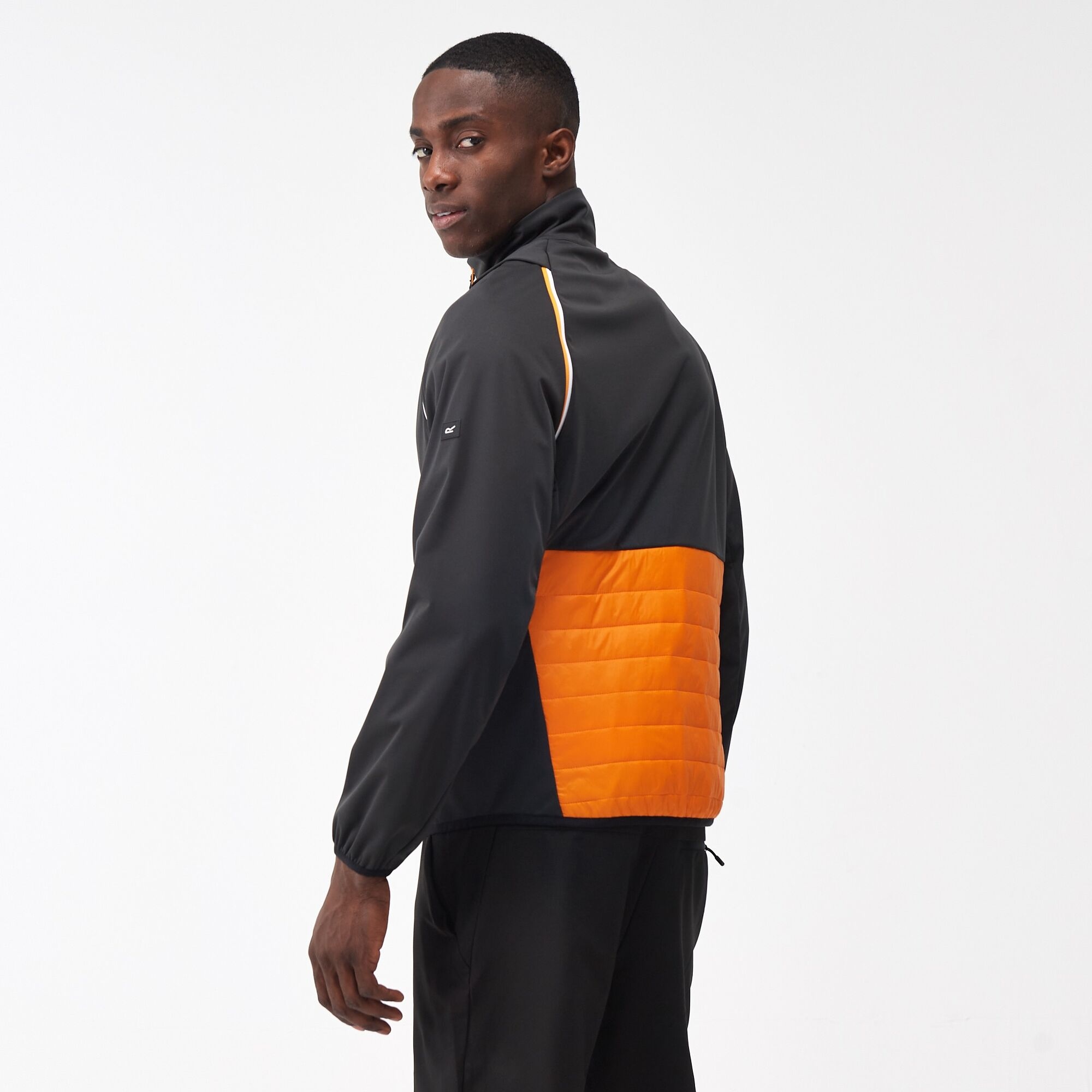 Regatta Kurtka hybrydowa męska Steren Pomarańczowo-szary