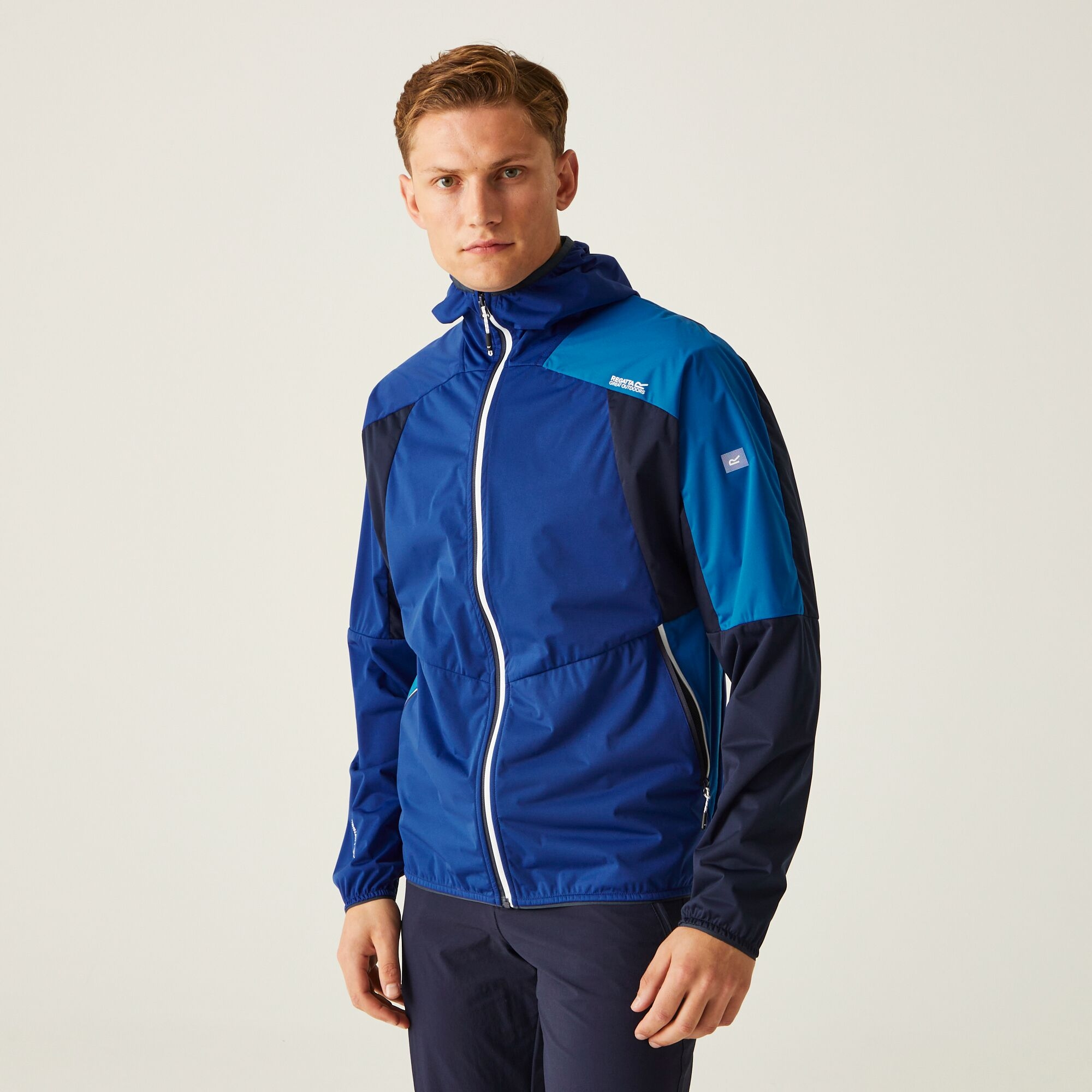 Regatta Męski Softshell Tarvos VII Granatowy, Rozmiar: L