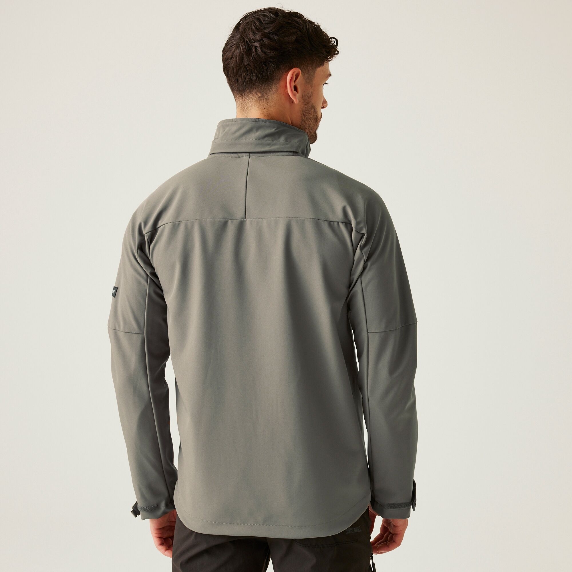 Regatta   Kurtka softshell męska przeciwdeszczowa Arana Brązowy