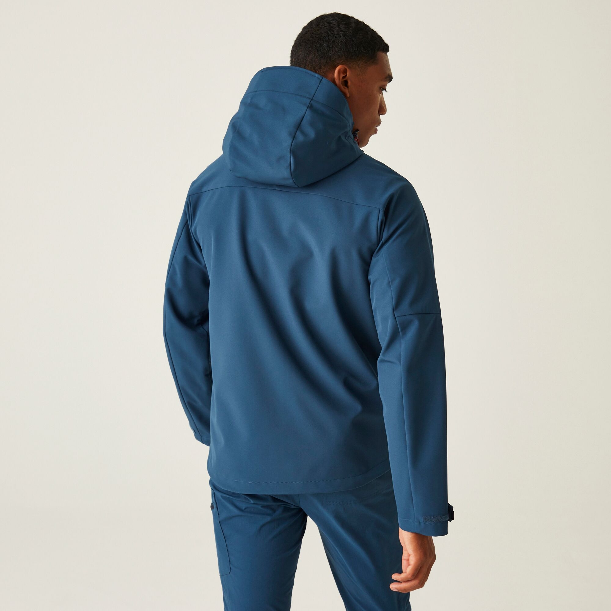 Regatta Męski softshell przeciwdeszczowy Arana Niebieski