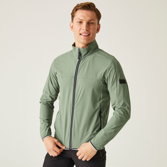 Men's Prestfield Packaway Jacket Agave Green