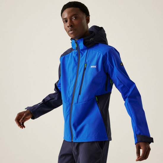 Men's Hewitts X Softshell Jacket Olympian Blue Navy