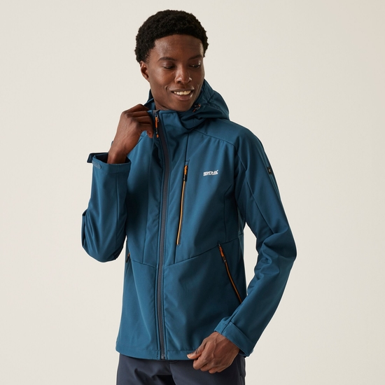 Men's Hewitts X Softshell Jacket Moonlight Denin Fox