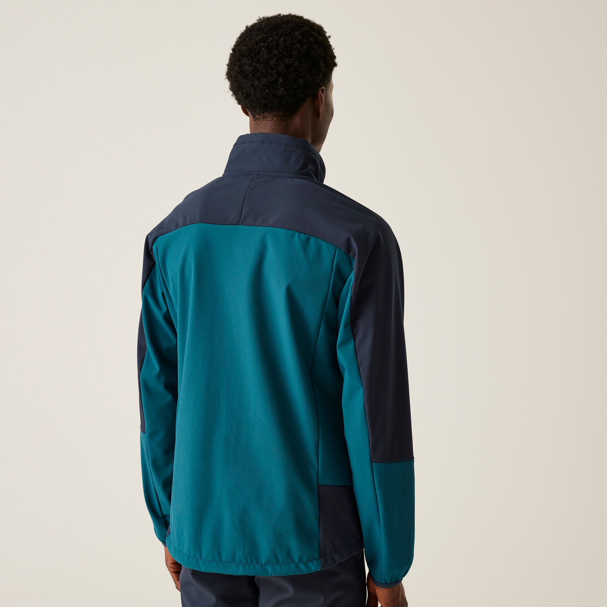 Regatta Męski Softshell Moutdale Niebieski