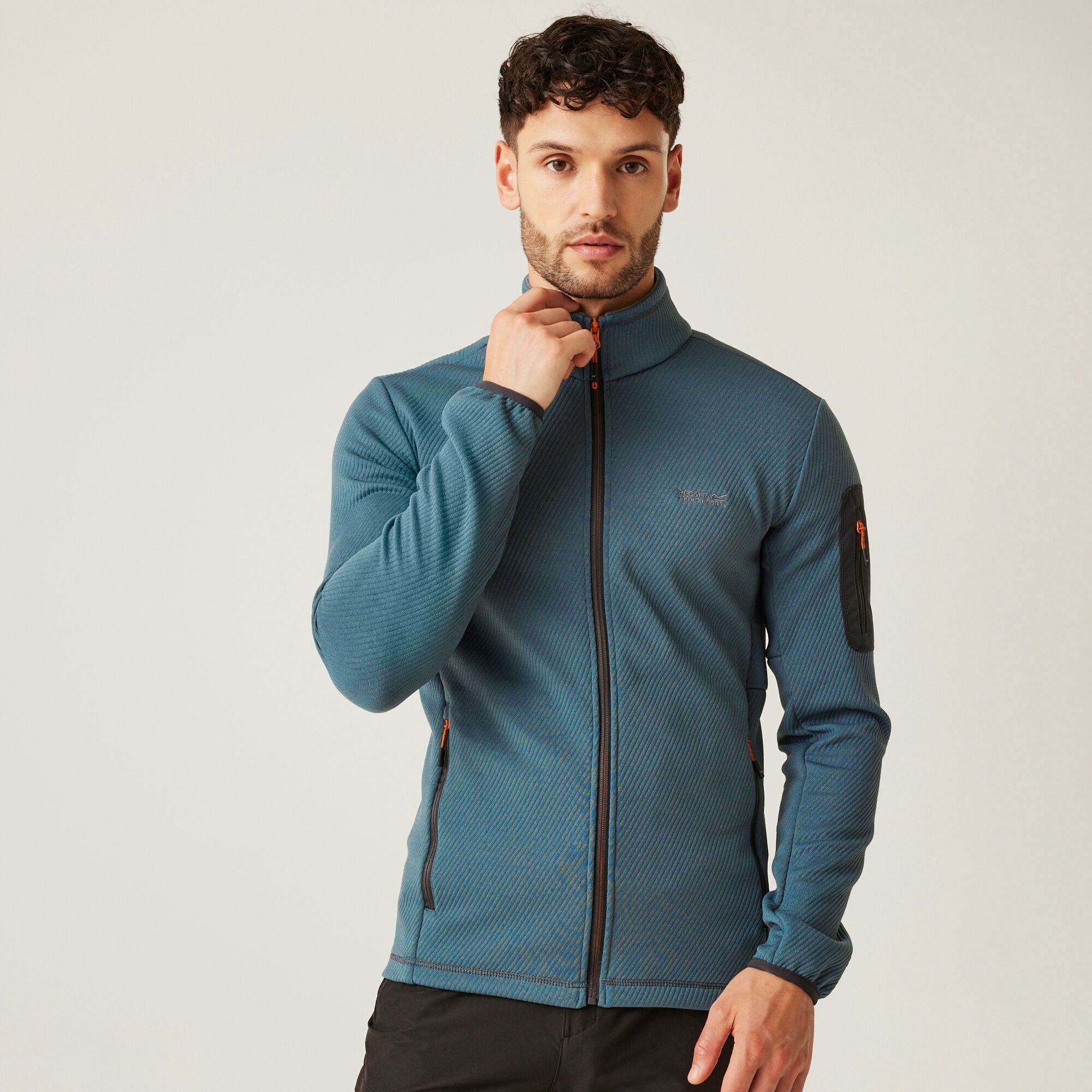 Regatta Męski Softshell Aldean Niebieski, Rozmiar: L