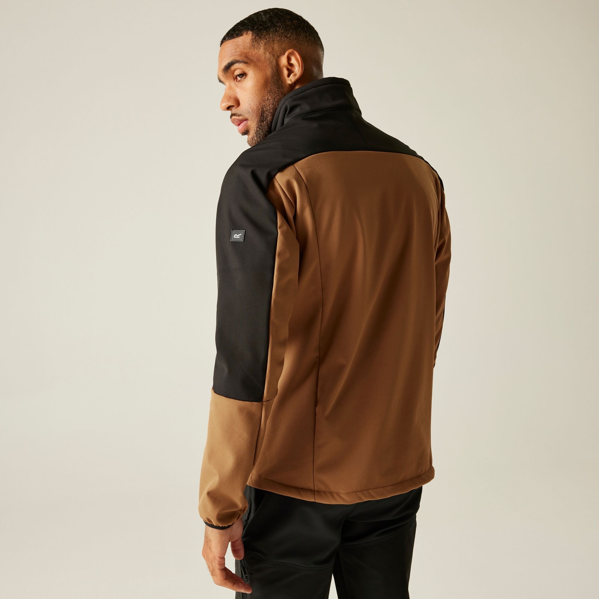 Regatta Kurtka męska softshell wodoodporny Mountdale Brązowy