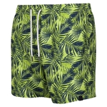 Sharp Green Palm Print 