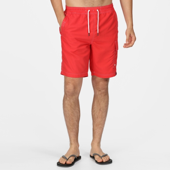 Men's Hotham IV Board Shorts Rococco Red 