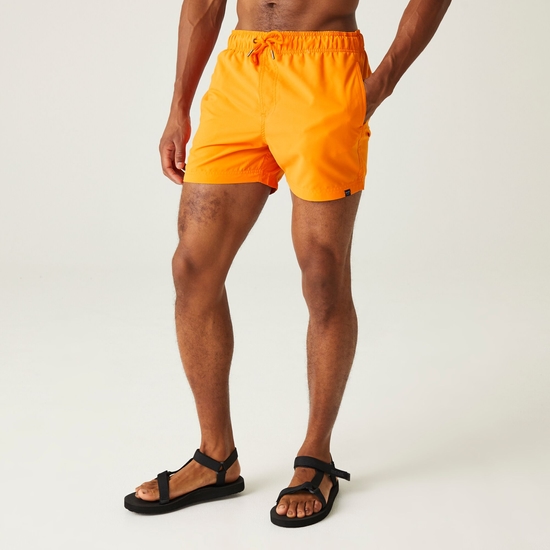 Mawson II Homme Short de bain Orange