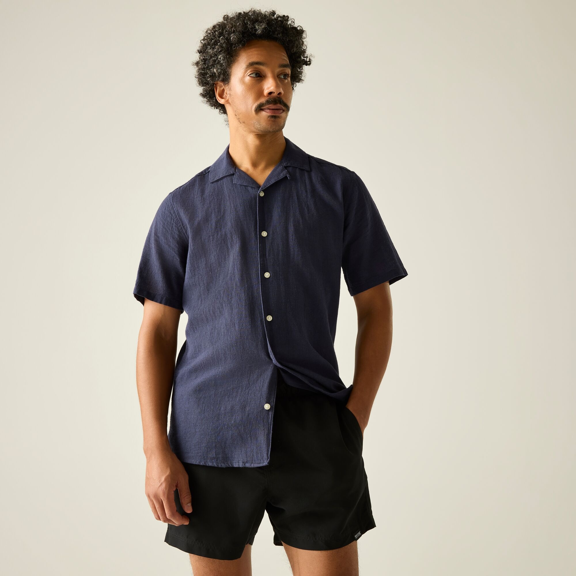 Regatta Men's Mawson Iii Swim Shorts - Black Large - Image 1