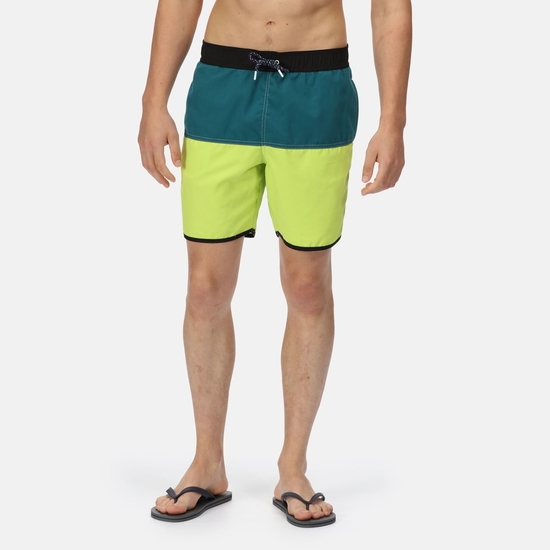 Men's Benicio Swim Shorts Bright Kiwi Pacific Green