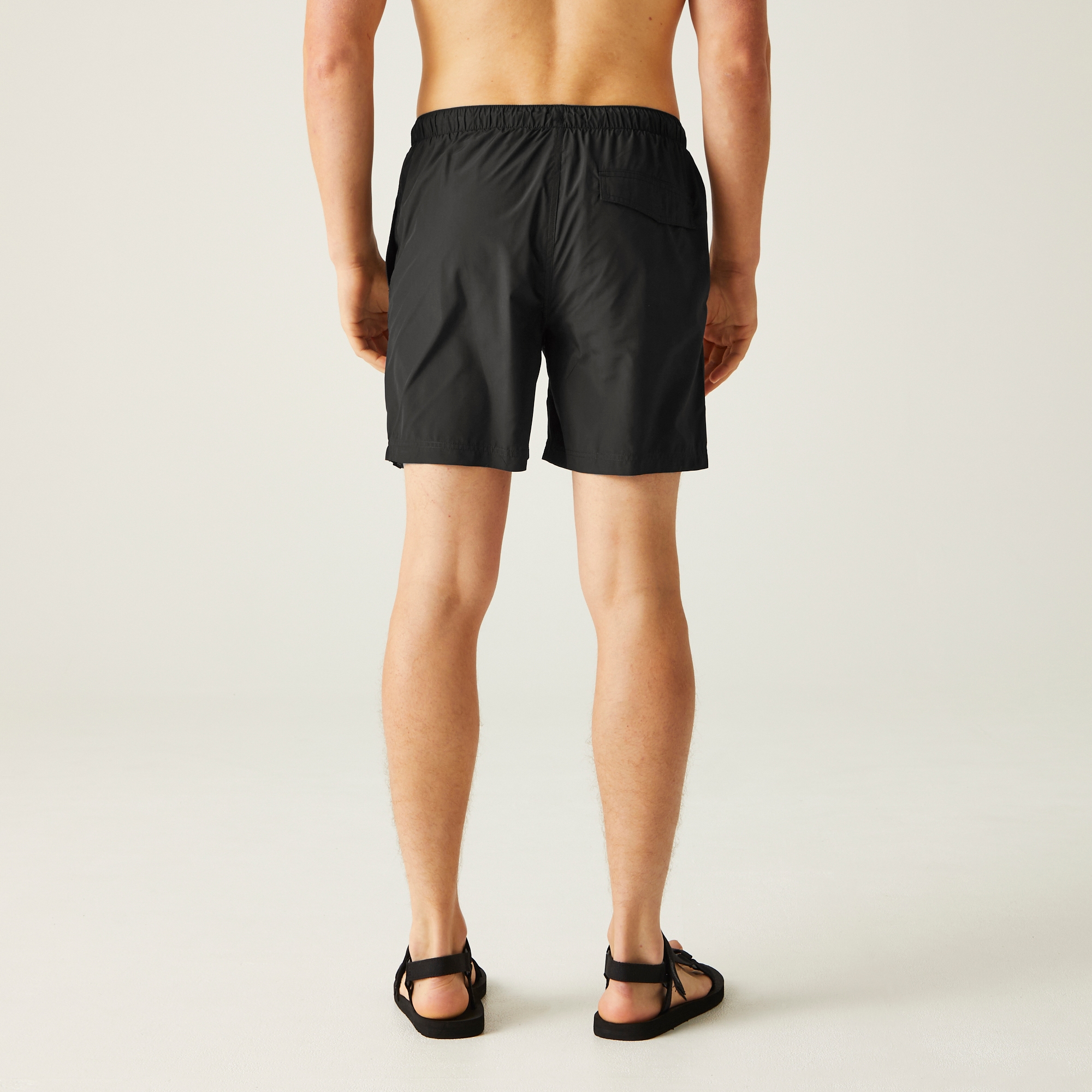 Regatta Męskie spodenki kąpielówki Mackleyna Czarny