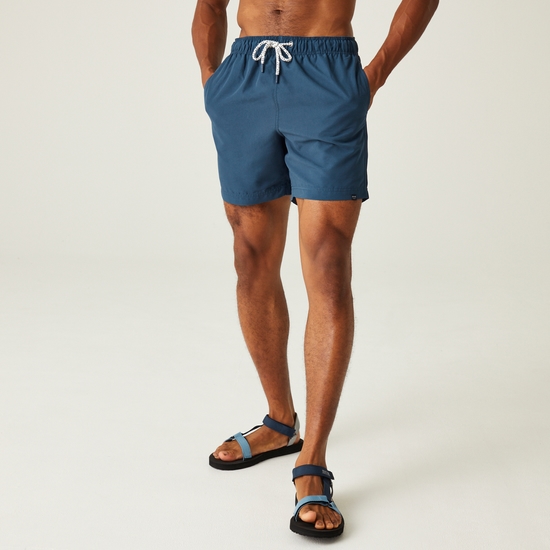 Men's Mackleyna Swim Short Moonlight Denim