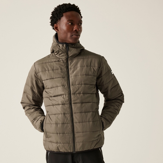 Men's Helfa Insulated Quilted Jacket Crocodile