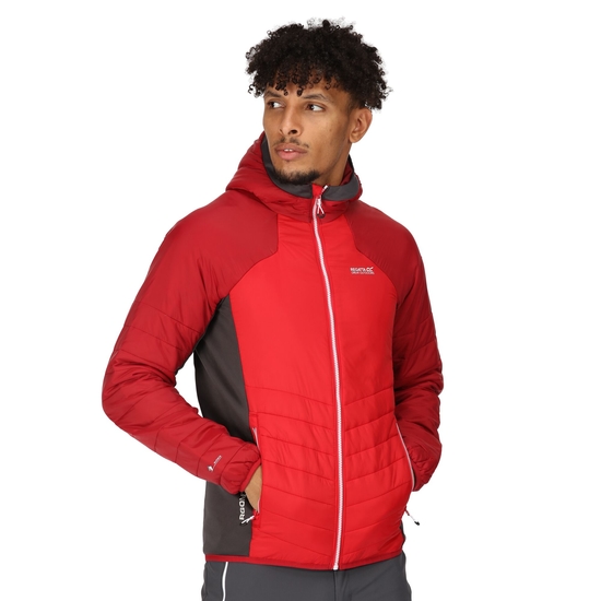 Trutton Softshell-Jacke mit Kapuze für Herren Rot
