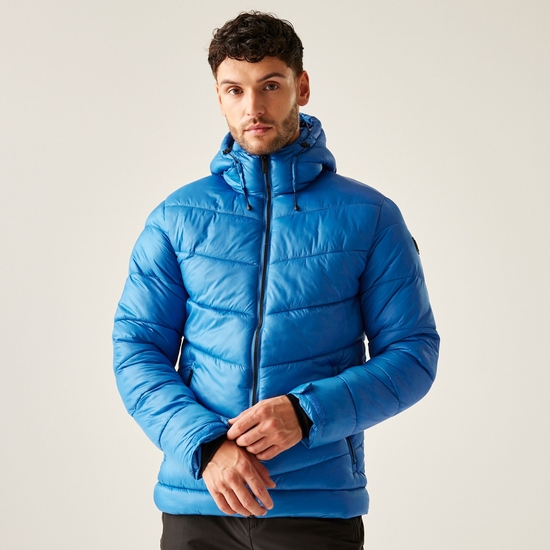 Men's Toploft II Hooded Puffer Jacket Skydiver Blue
