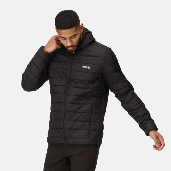 Hillpack Veste à capuche légère pour homme Noir