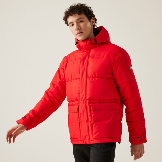 Men's Falkner Padded Jacket High Risk Red