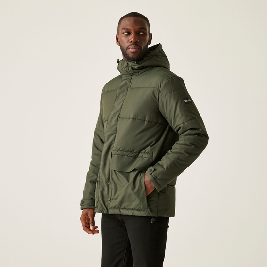 Men's Falkner Padded Jacket Dark Khaki