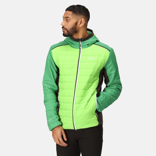 Trutton II Homme Veste baffled Vert