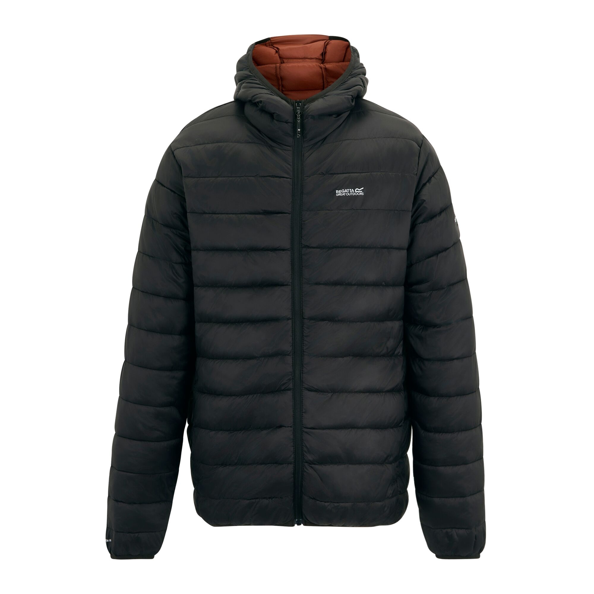 Regatta Hooded Marizion Padded Jacket Size: 3XL Men's Black
