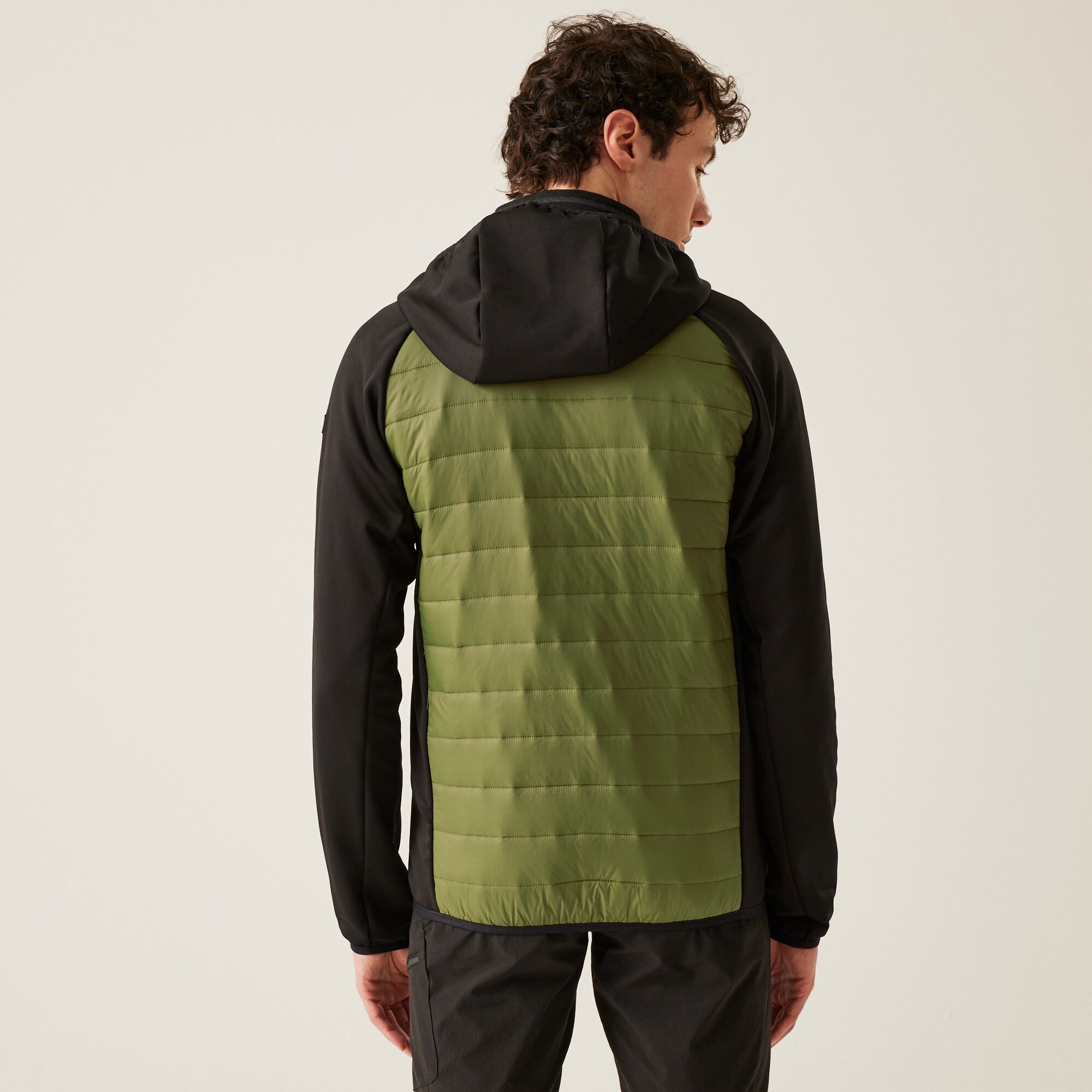 Regatta Męska kurtka wiosenna hybrydowa Andreson VIII Zielony