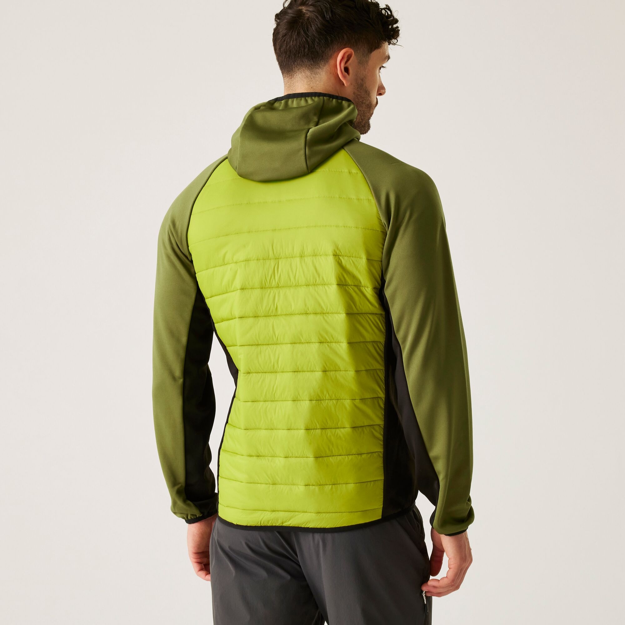 Regatta Męska kurtka wiosenna hybrydowa Andreson VIII Zielony