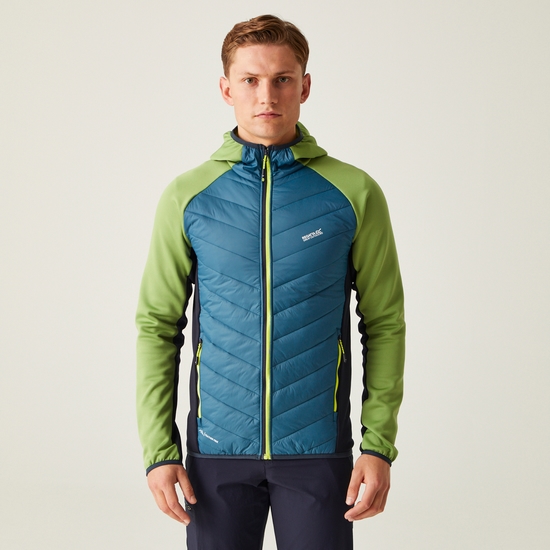Men's Andreson VIII Hybrid Jacket Moroccan Blue Piquant Green Navy Citron Lime