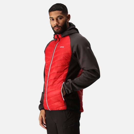 Andreson VIII Homme Veste légère hybride Rouge