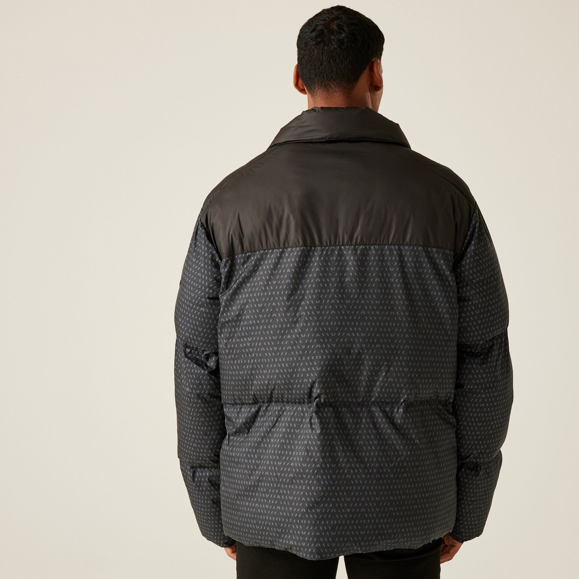 Regatta Regatta Christian Lacroix Kurtka męska pikowana zimowa Barbegal Czarny