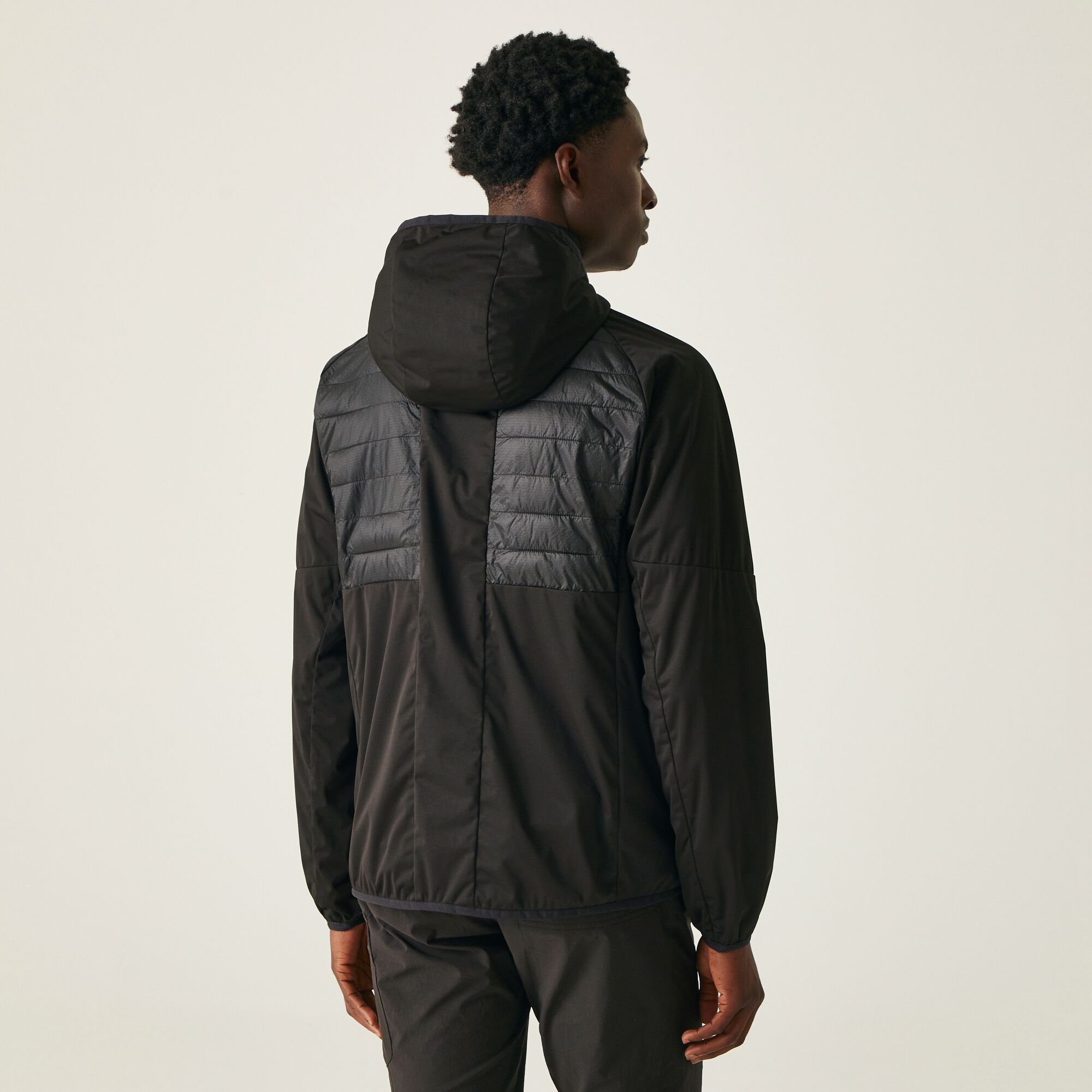 Męska kurtka hybrydowa Andreson Pro Czarny