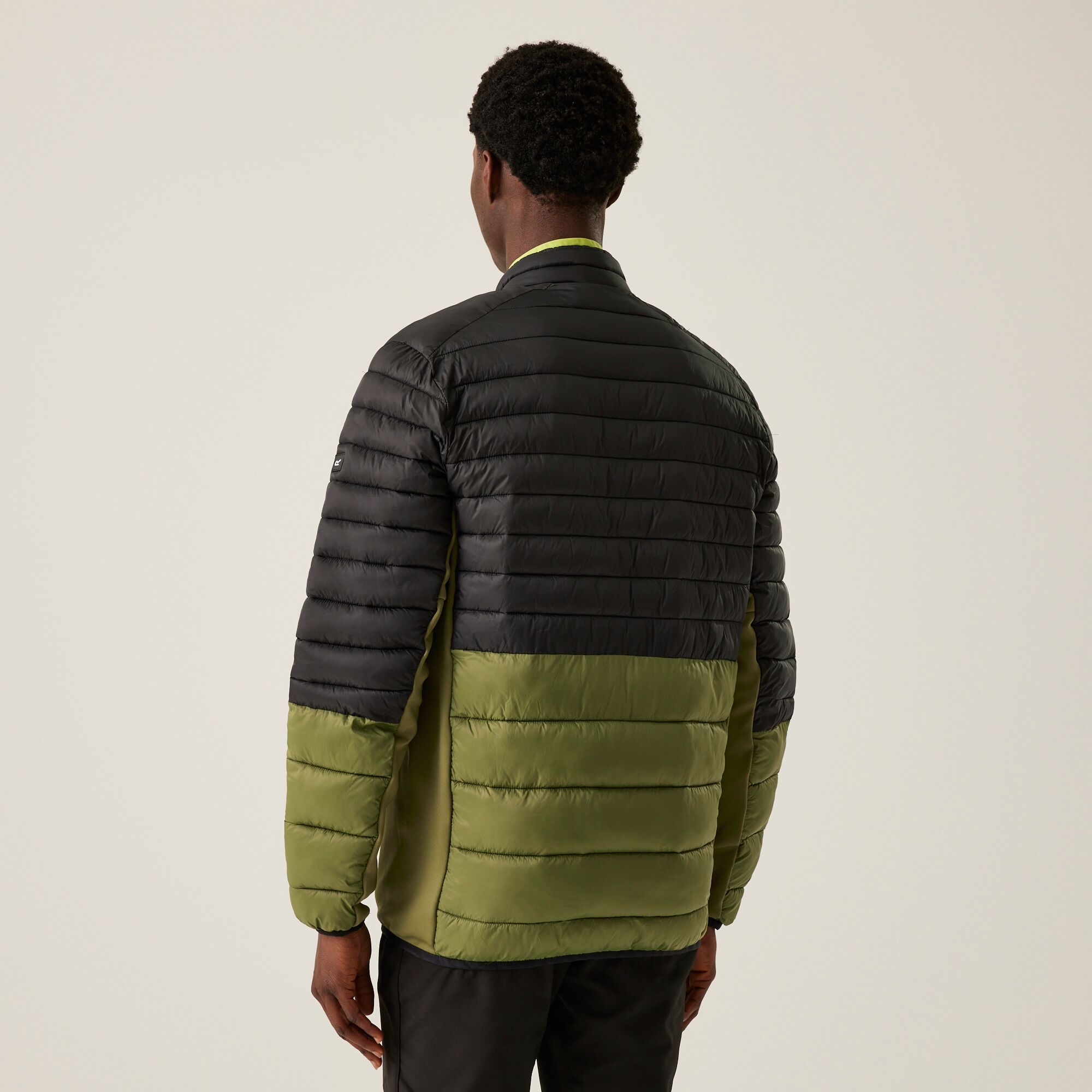 Regatta Męska kurtka hybrydowa Leedre Zielony