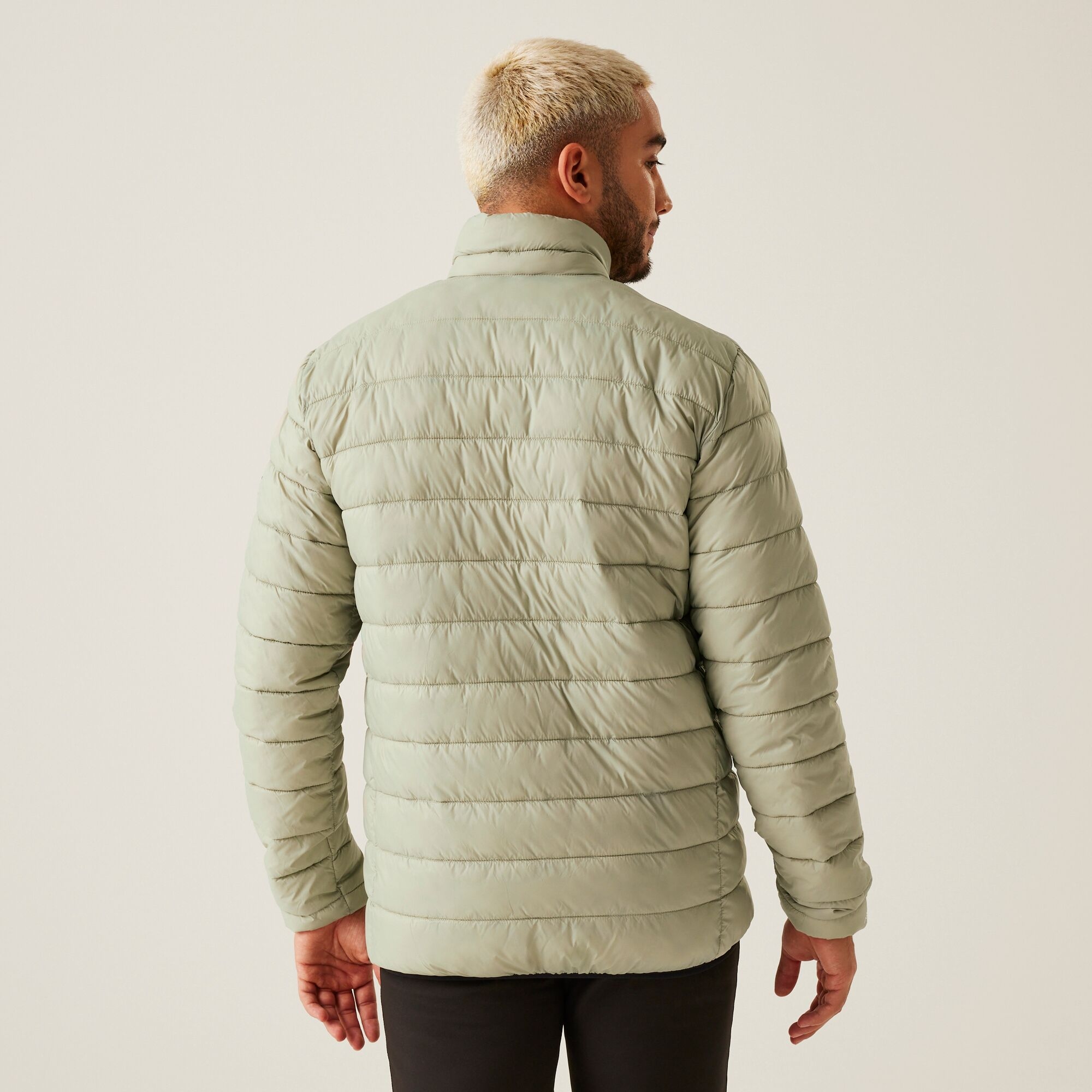 Regatta Regatta Kurtka męska przejściowa ocieplana pikowana Marizion Beżowe