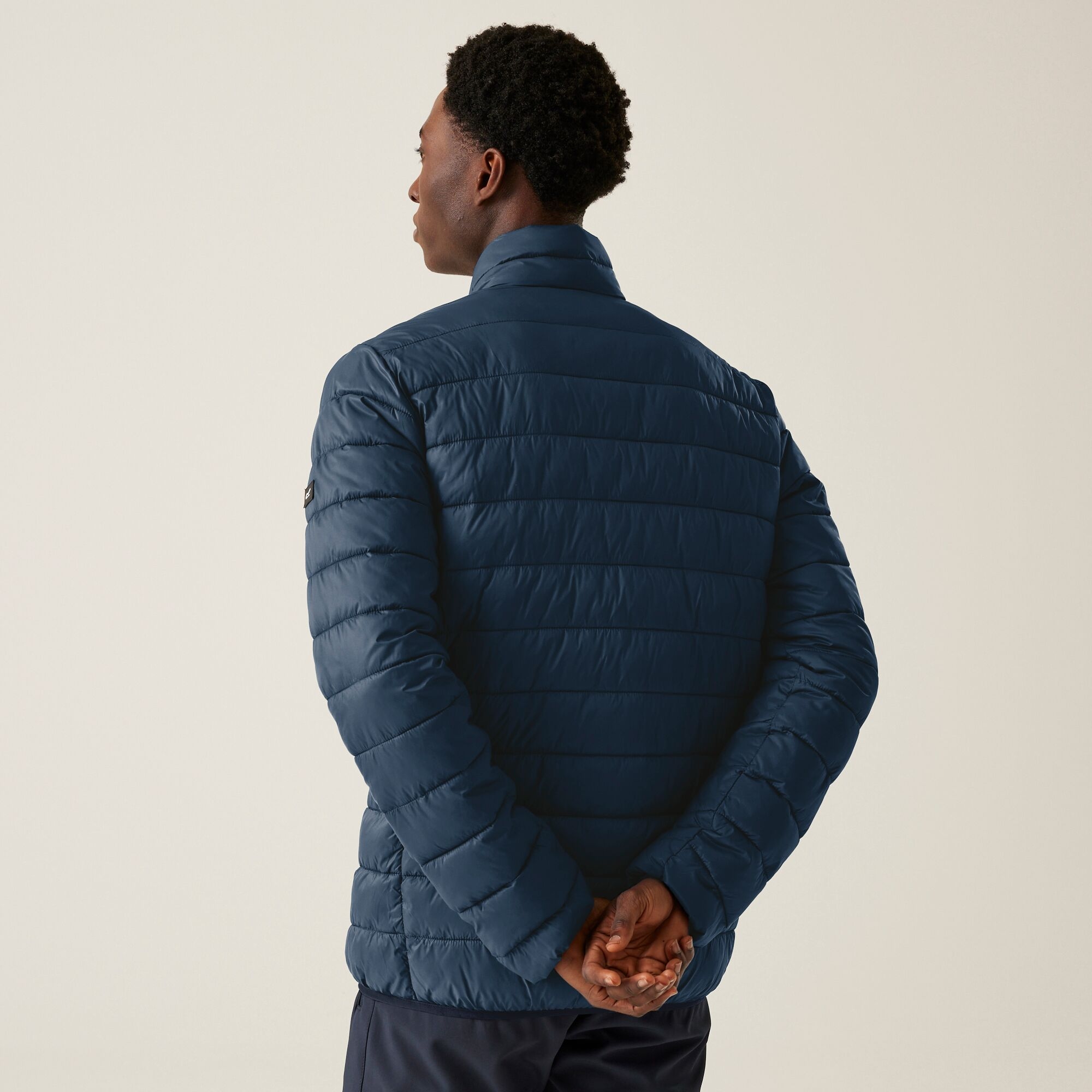 Regatta Regatta Kurtka męska przejściowa ocieplana pikowana Marizion Niebieski